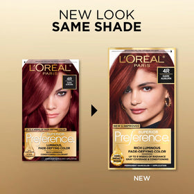 L'Oreal Paris Shine Protect Conditioner label highlighting UV filter benefit
