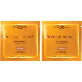 L'Oreal Paris front packaging showing two-pack convenience and branding