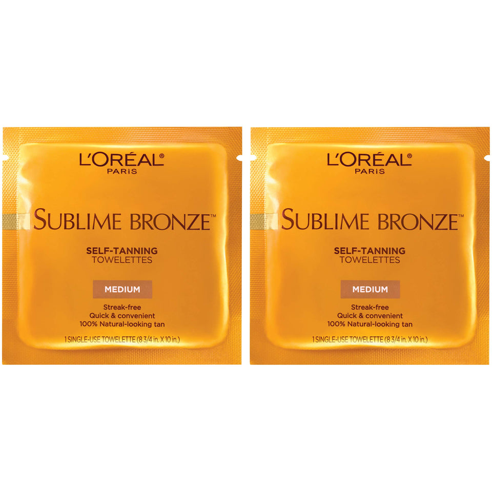 L'Oreal Paris front packaging showing two-pack convenience and branding