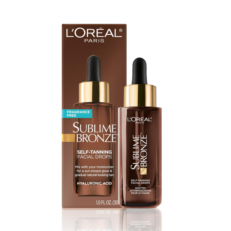 L'Oreal Paris bottle front packaging showing clean design and benefits
