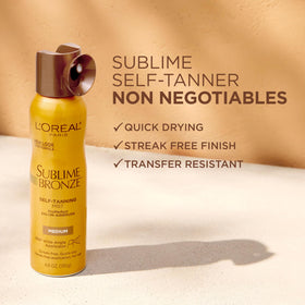 L'Oreal Paris label detail focused on ingredient list and usage instructions