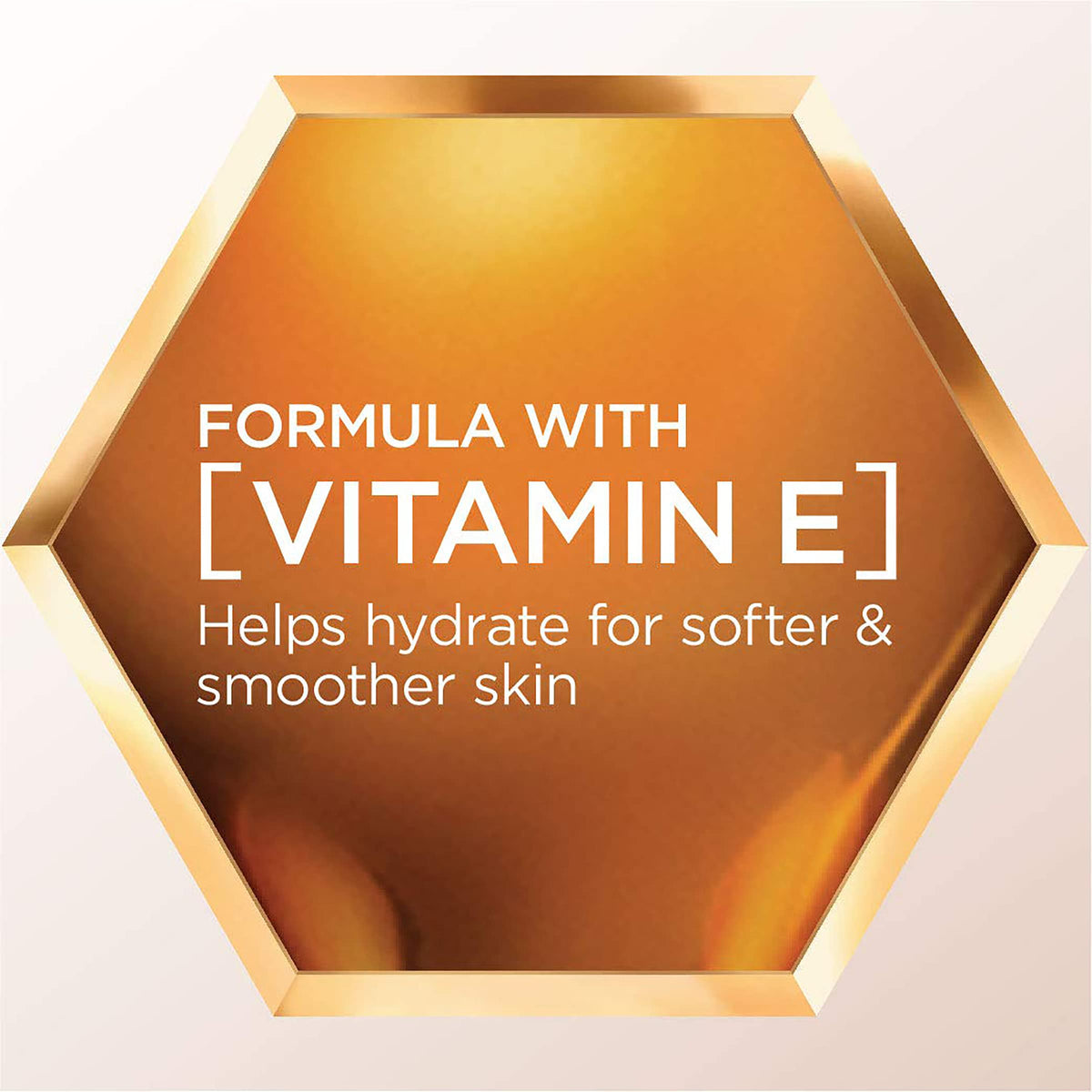L'Oréal Paris product label close-up showing key ingredients and benefits