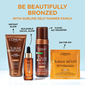 L'Oreal Paris lifestyle image in beach bag illustrating ready-to-go bronzing