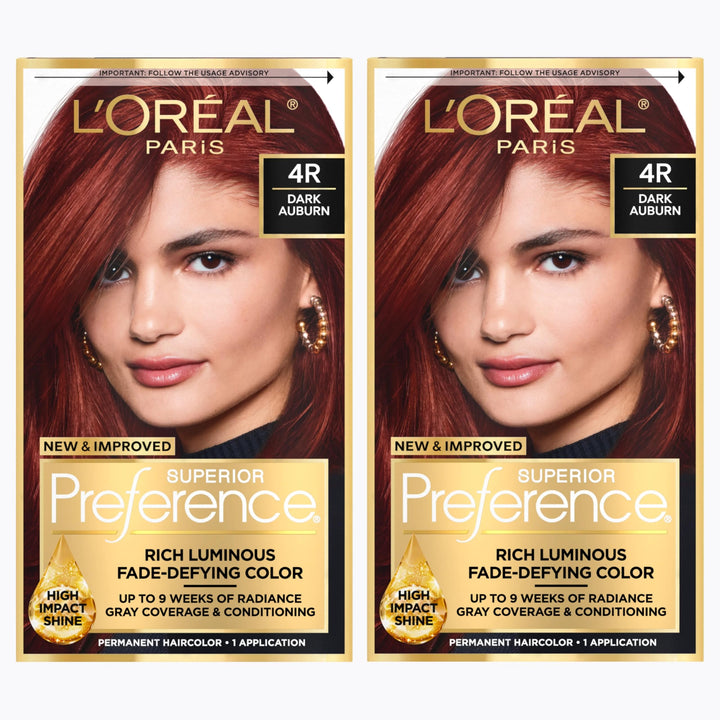 L'Oreal Paris front packaging showing product name and shade benefits