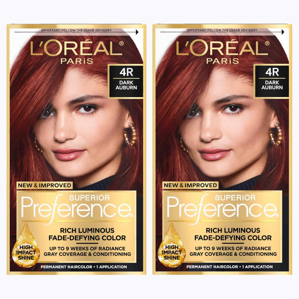 L'Oreal Paris front packaging showing product name and shade benefits