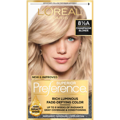 L'Oreal Paris front packaging showing shade and benefits