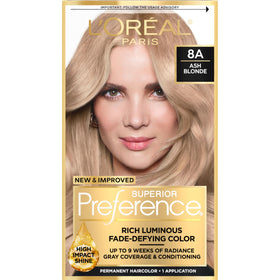 L'Oreal Paris product box front view showing shade and benefits