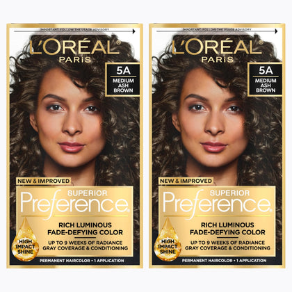 L'Oreal Paris front packaging showing product name and shade benefits