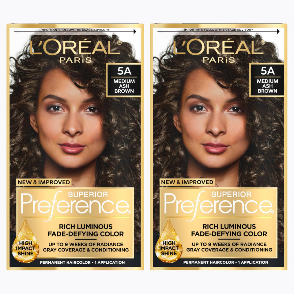 L'Oreal Paris front packaging showing product name and shade benefits