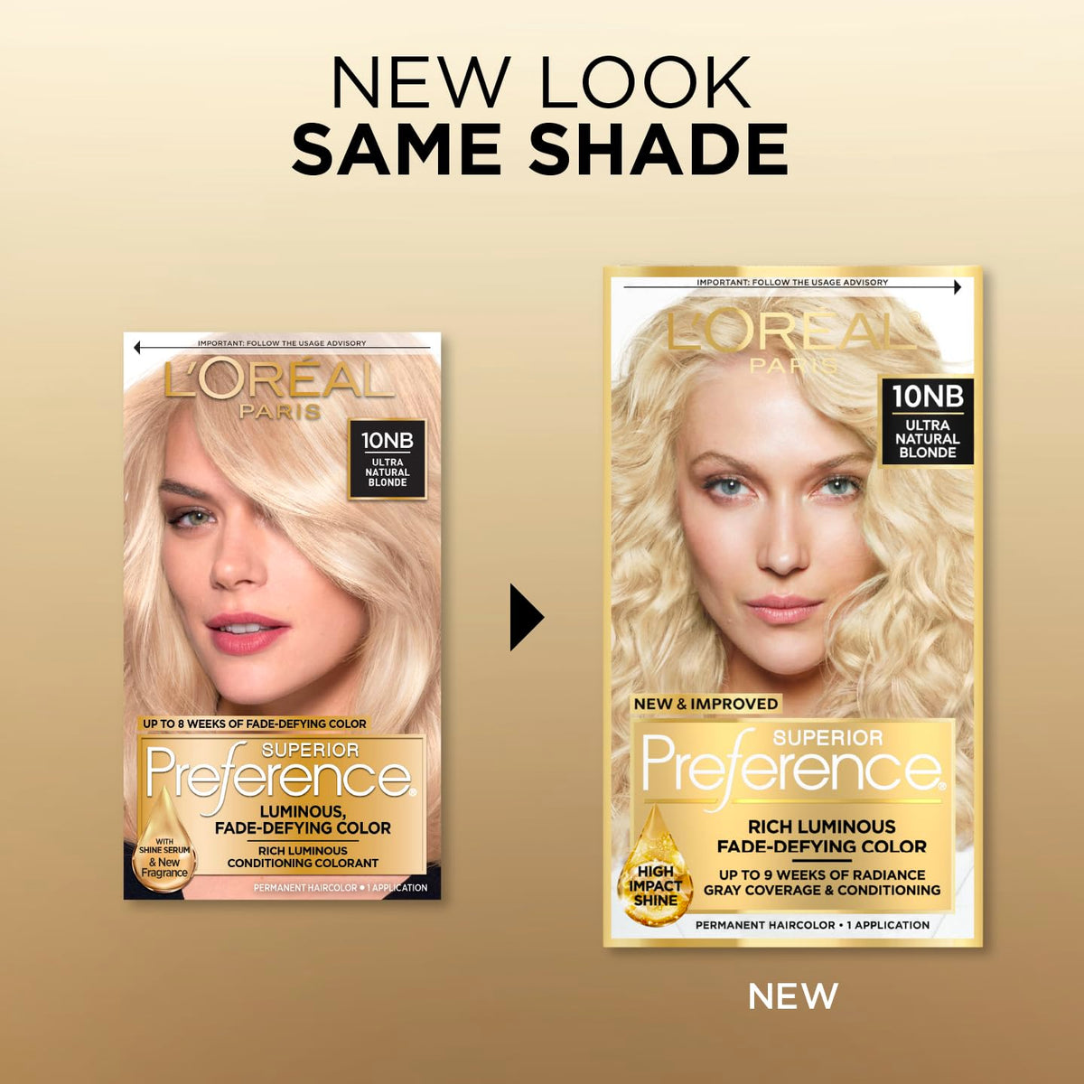 L'Oreal Paris no‑drip gel texture on applicator for precise application