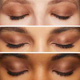 L'Oréal Paris texture swatch on skin demonstrating rich, blendable pigment and true-to-tone payoff.