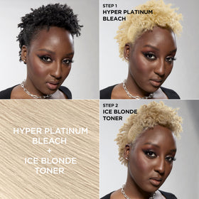 L'Oreal Paris creamy toner texture close-up illustrating smoothing polymers
