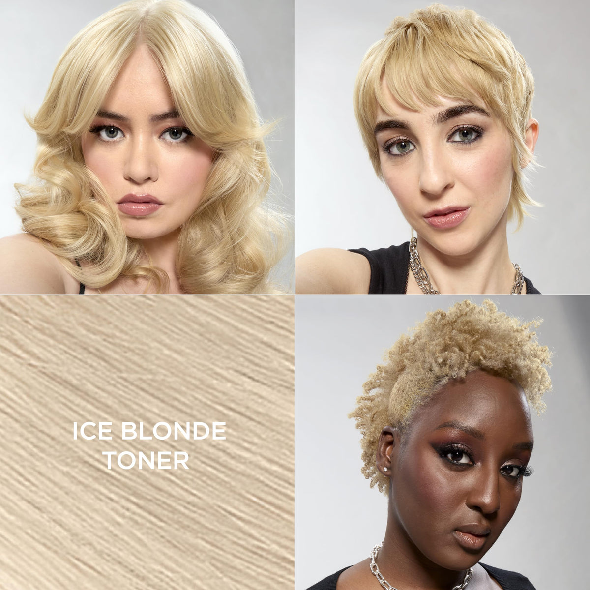 L'Oreal Paris bottle open with visible toner solution for fast toning