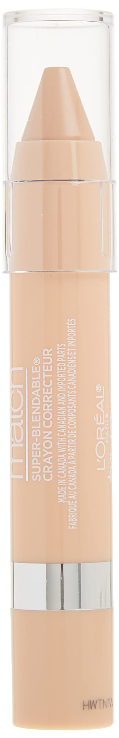 L'Oreal Paris concealer in use under eye demonstrating smooth blend and natural finish