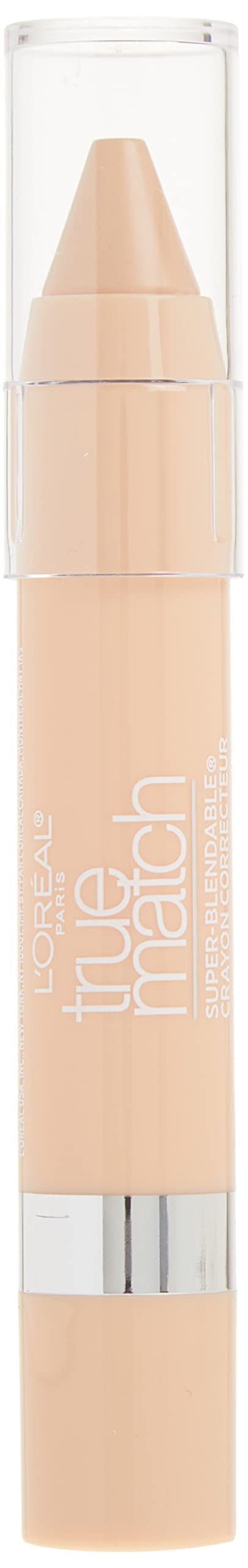 L'Oreal Paris concealer crayon tip close-up illustrating precise point for spot coverage