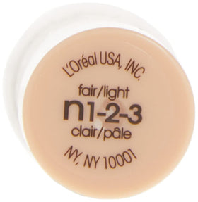 L'Oreal Paris concealer beside common objects for scale and clear product quantity