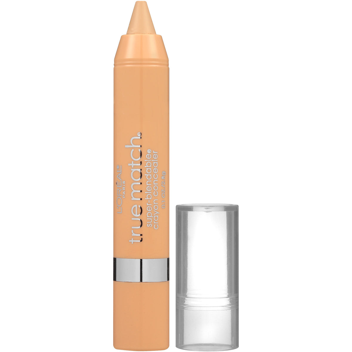 L'Oreal Paris concealer texture close-up showing creamy blendable finish benefit