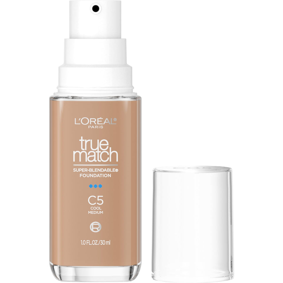 L'Oreal Paris front packaging showing bottle and shade label for clear identification