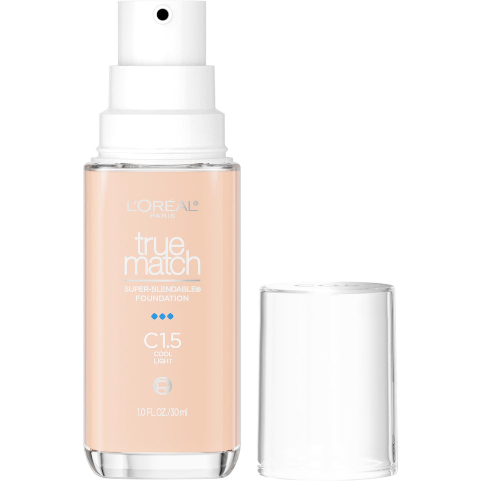 L'Oreal Paris front packaging showing bottle and shade for easy choice