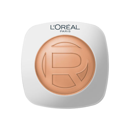 L'Oreal Paris compact front view showing sleek packaging and portability