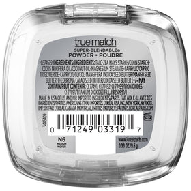 L'Oreal Paris label close-up showing ingredient transparency and product details