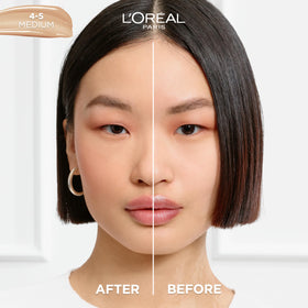 L'Oreal Paris dropper dispensing serum for precise, mess-free application benefit