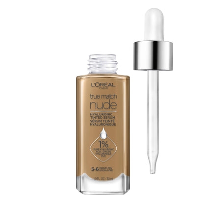 L'Oreal Paris front bottle view showing compact hydrating foundation