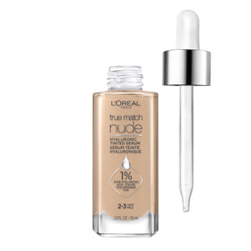 L'Oreal Paris product front packaging showing sleek bottle and logo for visible shelf appeal
