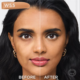 L'Oreal Paris W5.5 shade droplet showing warm medium tone for undertone match