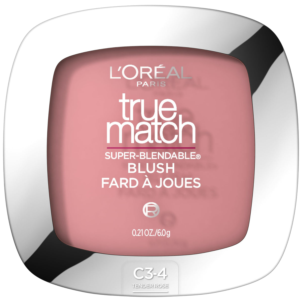 L'Oreal Paris front compact view showing packaging and benefit of portability