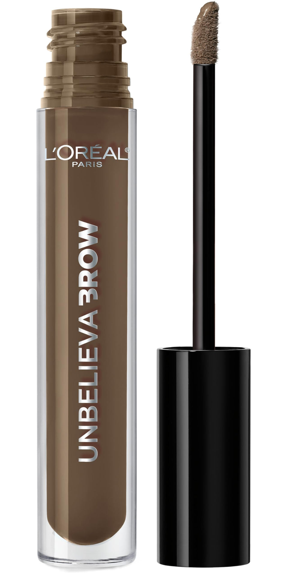 L'Oreal Paris front packaging showing product and lasting wear benefit