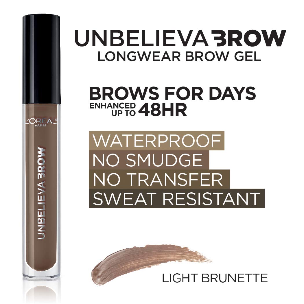 L'Oreal Paris product size next to coin showing compact travel-friendly benefit