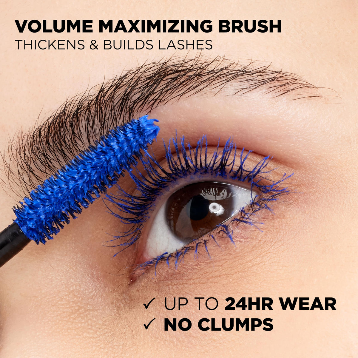 L'Oreal Paris applicator coating lashes for visible thickening and lengthening effect