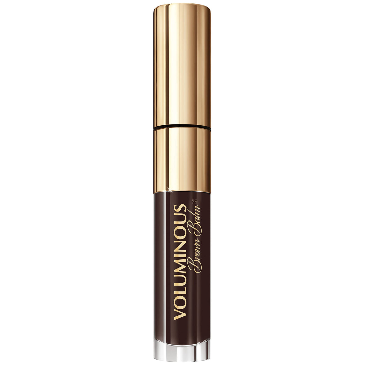 L'Oreal Paris front packaging showing brown balm mascara benefit of visible volume