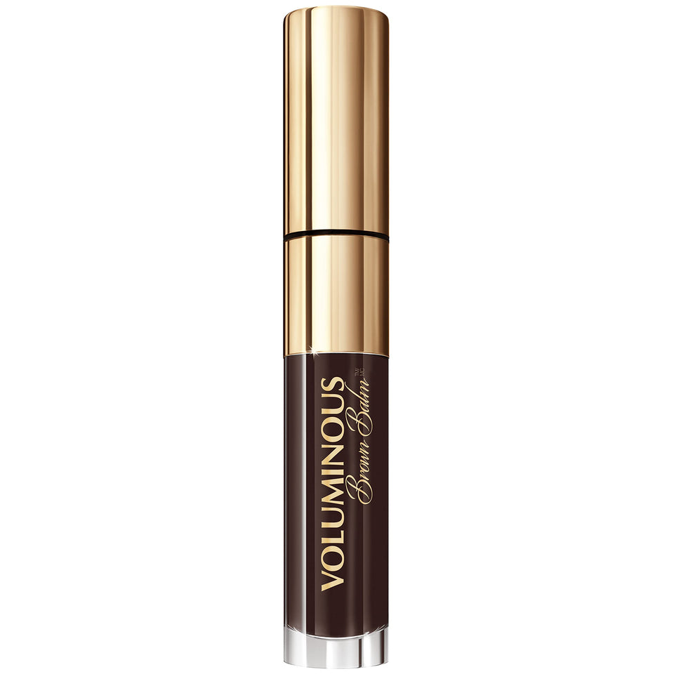 L'Oreal Paris front packaging showing brown balm mascara benefit of visible volume