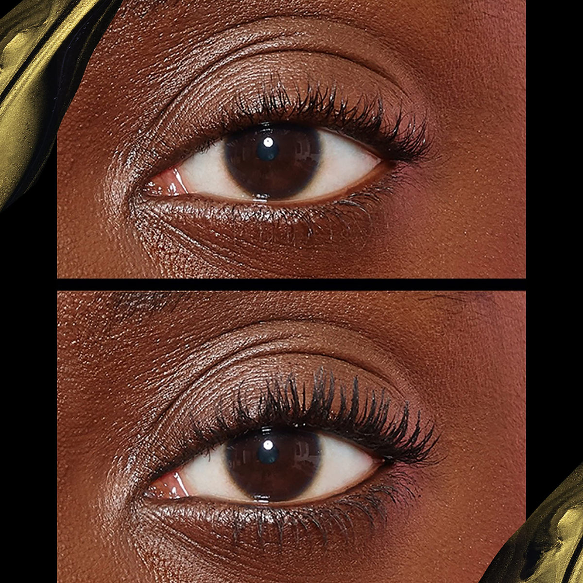 L'Oreal Paris model wearing mascara for natural bold daytime look