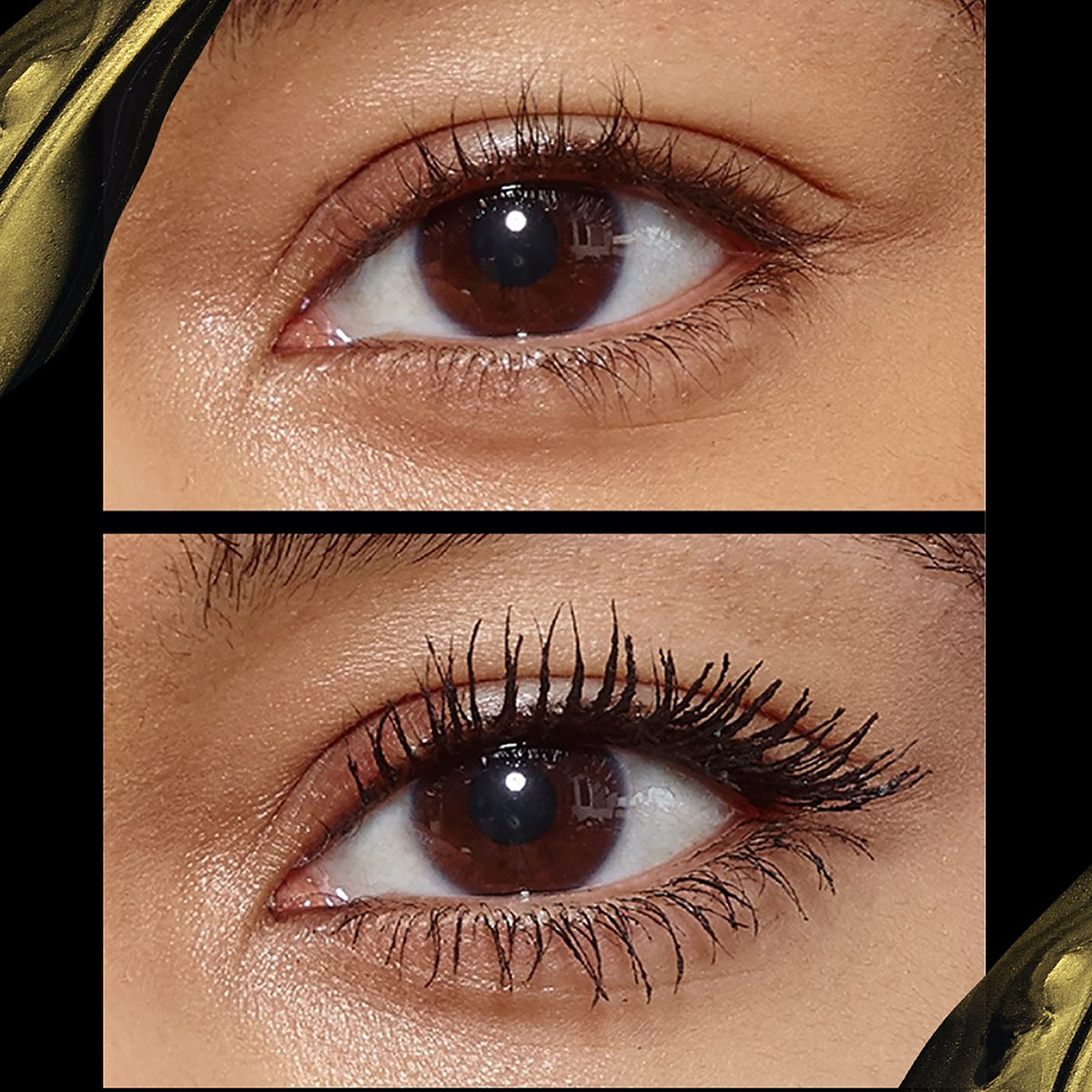 L'Oreal Paris mascara next to ruler showing compact travel-friendly size