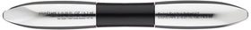 L'Oreal Paris close-up of brush and fibers illustrating lengthening effect