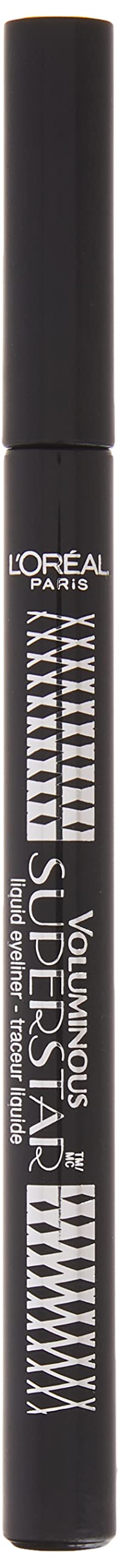 L'Oreal Paris felt-tip close-up highlighting flexible tip for controlled strokes