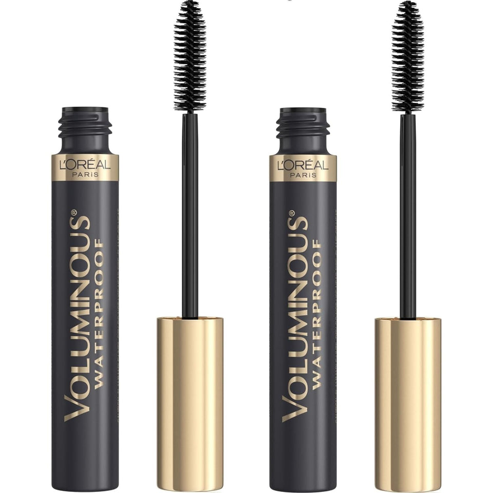 L'Oreal Paris front packaging showing mascara tube and branding, conveys reliability