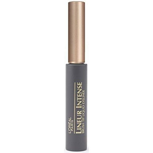 L'Oreal Paris winged eyeliner on eye highlighting dramatic, long‑wear effect