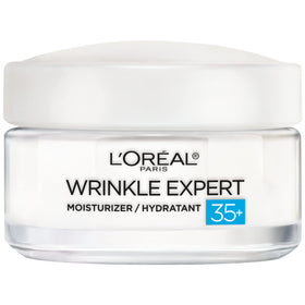 L'Oreal Paris front packaging showing jar and label, clear brand hydration benefit