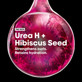 Label detail of L'Oréal Professionnel Paris Curl Expression highlighting multi-benefit claims