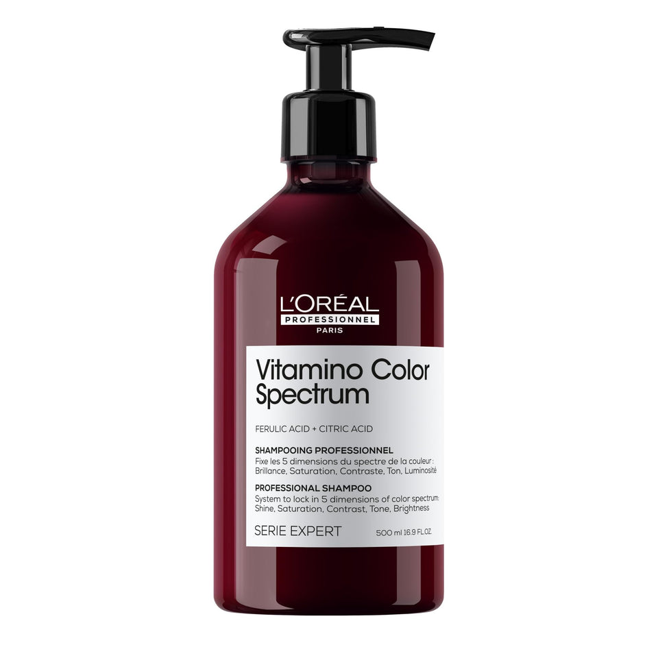 L'Oréal Professionnel Paris front packaging showing bottle and brand benefit