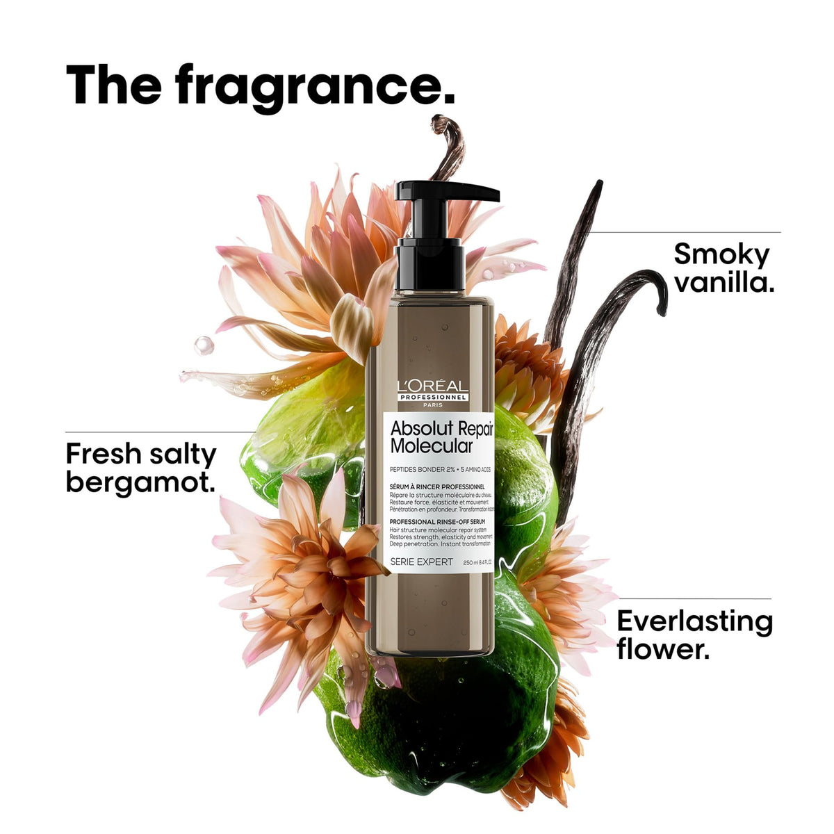 L'Oréal Professionnel in-shower use showing application on wet hair for efficient treatment benefit