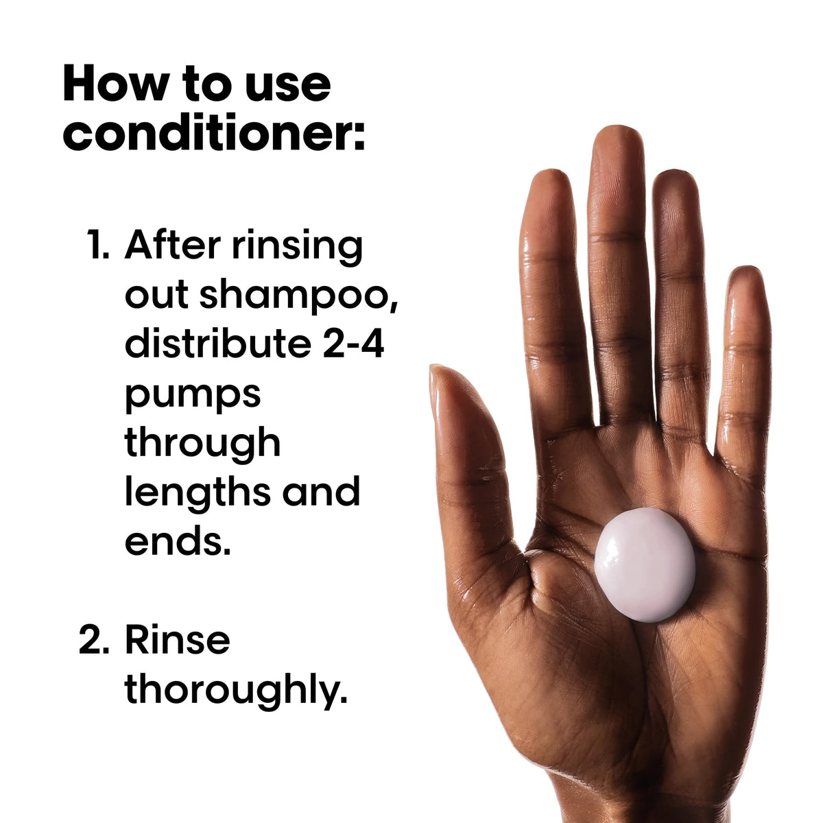L'Oréal Professionnel Paris conditioner in hand demonstrating easy detangling benefit