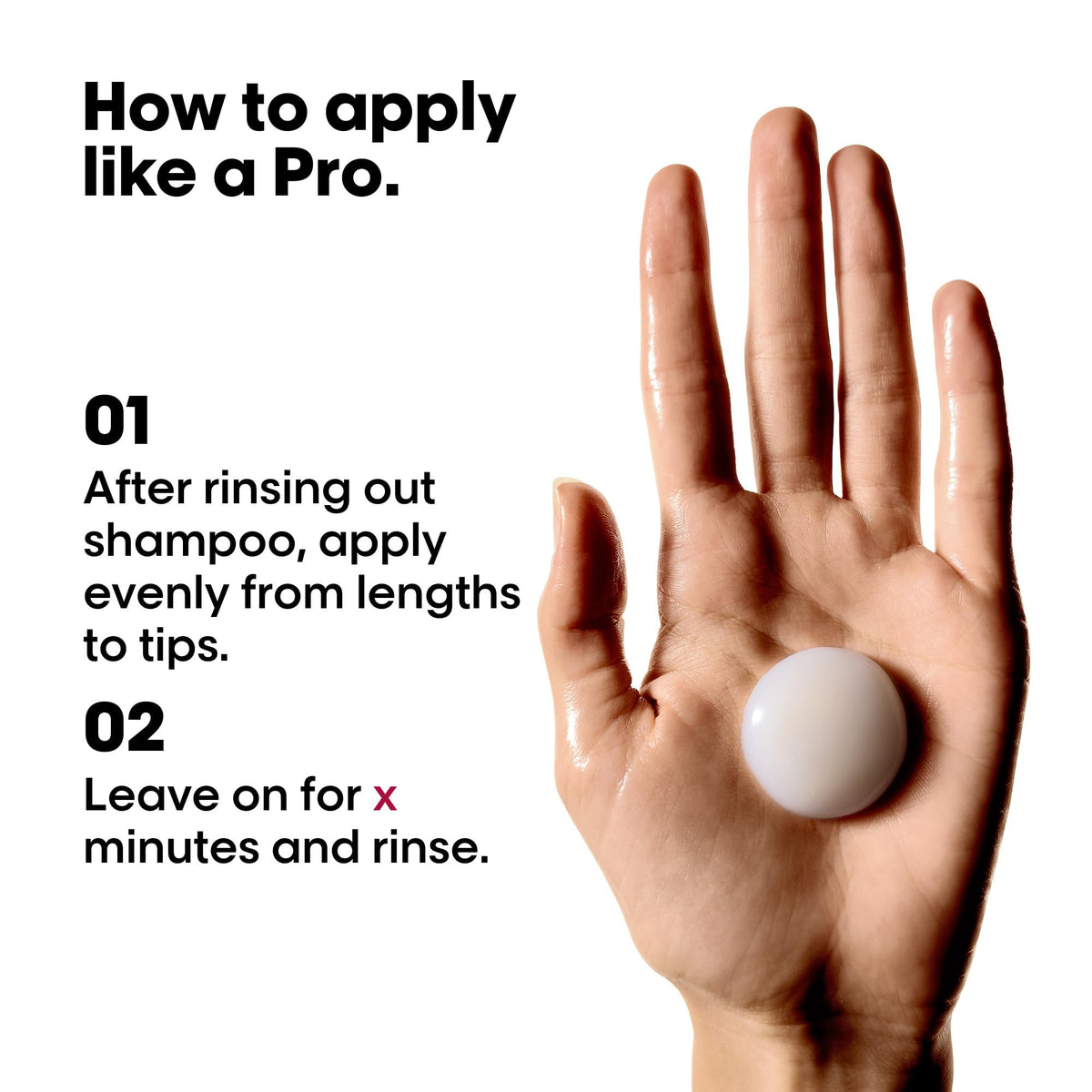 L'Oréal Professionnel before and after shots showing reduced frizz and improved shine