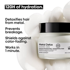 L'Oréal Professionnel Paris label close-up displaying product details