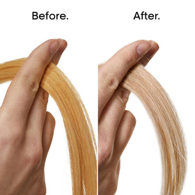 L'Oréal Professionnel violet pigment texture close-up demonstrating toning action