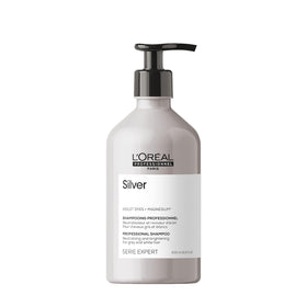 L'Oréal Professionnel purple shampoo front bottle showing label and benefit
